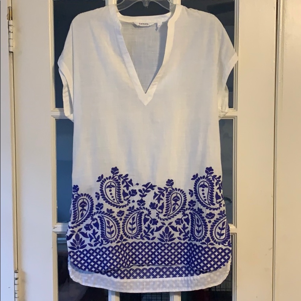 Athleta Cotton Tunic/cover up size XXS